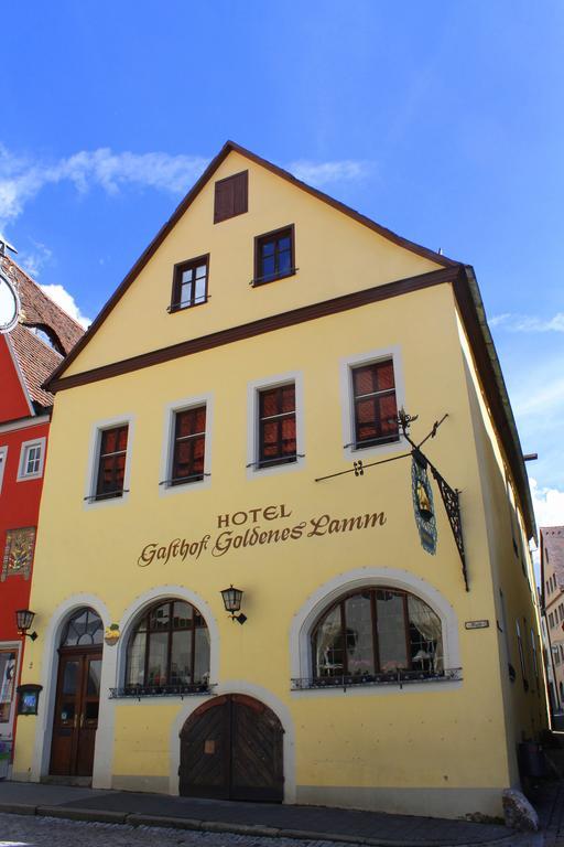 Hotel Goldenes Lamm Rothenburg ob der Tauber Ngoại thất bức ảnh